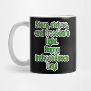 Freedom's Light: Celebrating Independence Day Mug